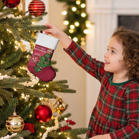 Latvia Christmas Stocking Xmas Tree Latvija - Wonder Print Shop