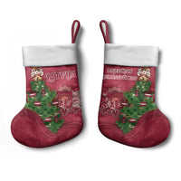 Latvia Christmas Stocking Xmas Tree Latvija - Wonder Print Shop