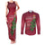 Latvia Christmas Couples Matching Tank Maxi Dress and Long Sleeve Button Shirt Xmas Tree Latvija - Wonder Print Shop