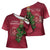 Latvia Christmas Cross Shoulder Shirt Xmas Tree Latvija - Wonder Print Shop