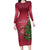 Latvia Christmas Family Matching Long Sleeve Bodycon Dress and Hawaiian Shirt Xmas Tree Latvija - Wonder Print Shop