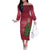 Latvia Christmas Family Matching Off The Shoulder Long Sleeve Dress and Hawaiian Shirt Xmas Tree Latvija - Wonder Print Shop