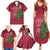 Latvia Christmas Family Matching Summer Maxi Dress and Hawaiian Shirt Xmas Tree Latvija - Wonder Print Shop