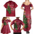 Latvia Christmas Family Matching Summer Maxi Dress and Hawaiian Shirt Xmas Tree Latvija - Wonder Print Shop