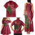Latvia Christmas Family Matching Tank Maxi Dress and Hawaiian Shirt Xmas Tree Latvija - Wonder Print Shop