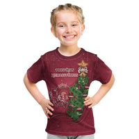 Latvia Christmas Kid T Shirt Xmas Tree Latvija - Wonder Print Shop