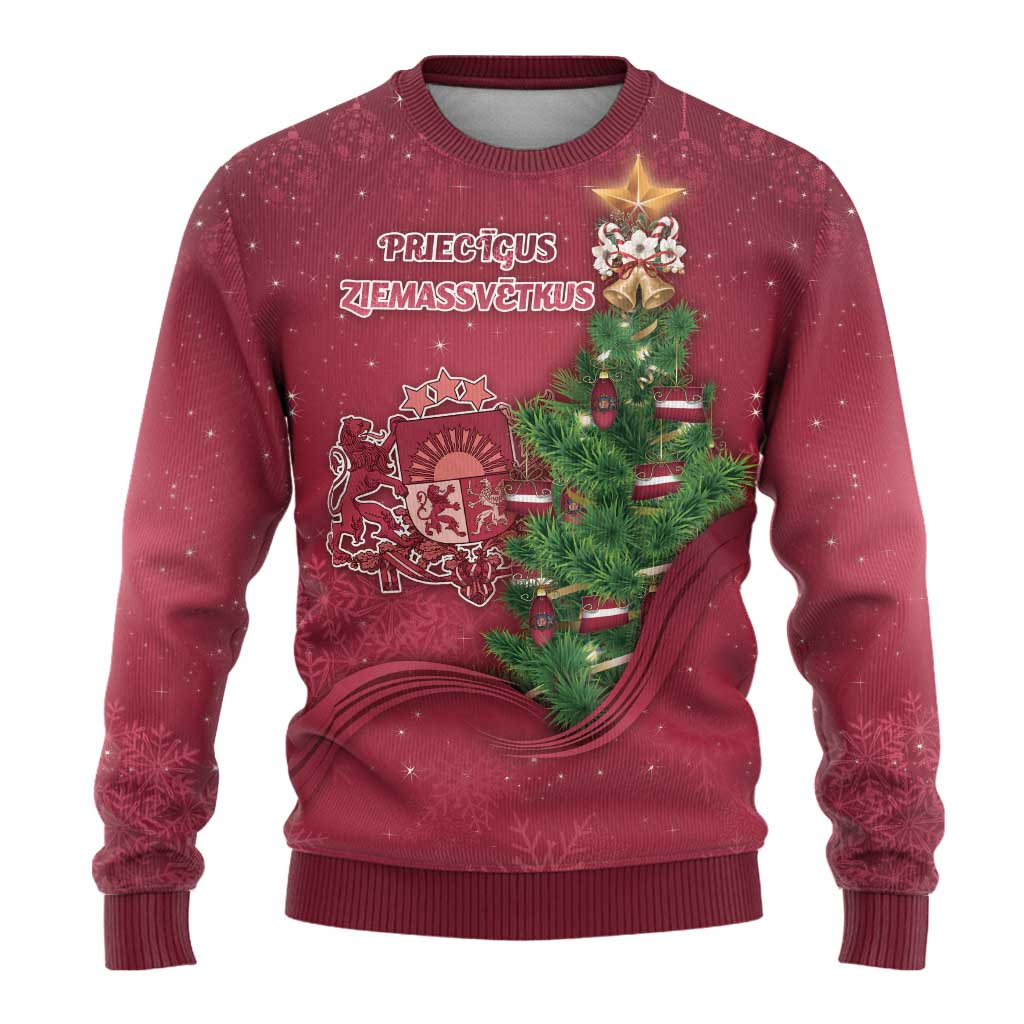 Latvia Christmas Ugly Christmas Sweater Xmas Tree Latvija - Wonder Print Shop
