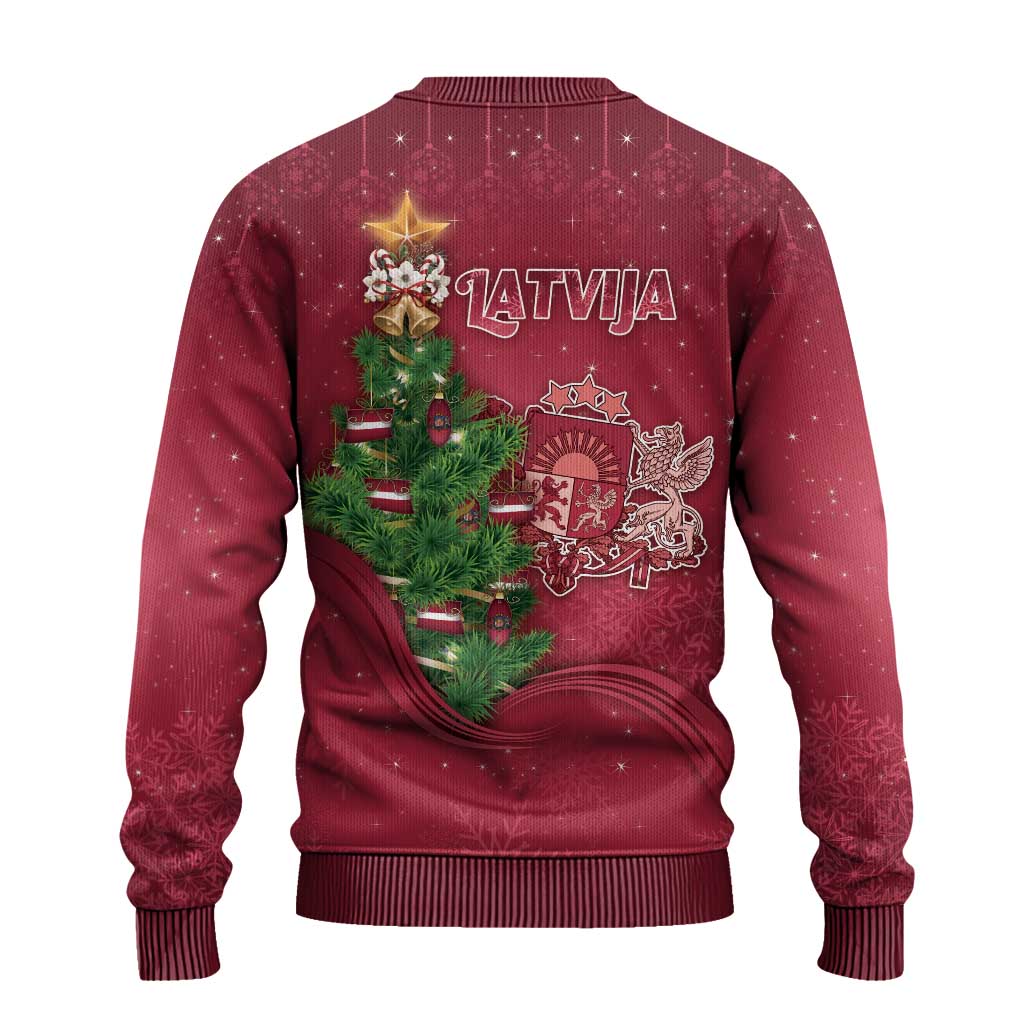 Latvia Christmas Ugly Christmas Sweater Xmas Tree Latvija - Wonder Print Shop