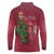 Latvia Christmas Long Sleeve Polo Shirt Xmas Tree Latvija - Wonder Print Shop