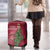 Latvia Christmas Luggage Cover Xmas Tree Latvija - Wonder Print Shop