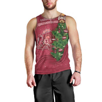 Latvia Christmas Men Tank Top Xmas Tree Latvija - Wonder Print Shop