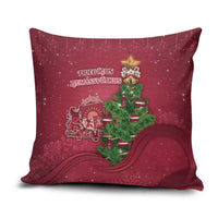 Latvia Christmas Pillow Cover Xmas Tree Latvija - Wonder Print Shop
