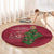 Latvia Christmas Round Carpet Xmas Tree Latvija - Wonder Print Shop