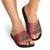 Latvia Christmas Slide Sandals Xmas Tree Latvija - Wonder Print Shop