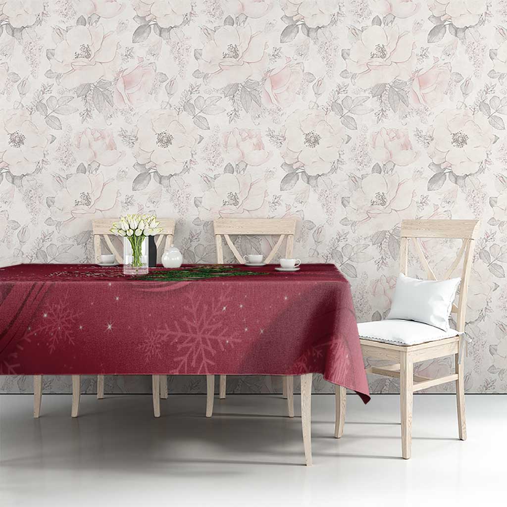 Latvia Christmas Tablecloth Xmas Tree Latvija - Wonder Print Shop