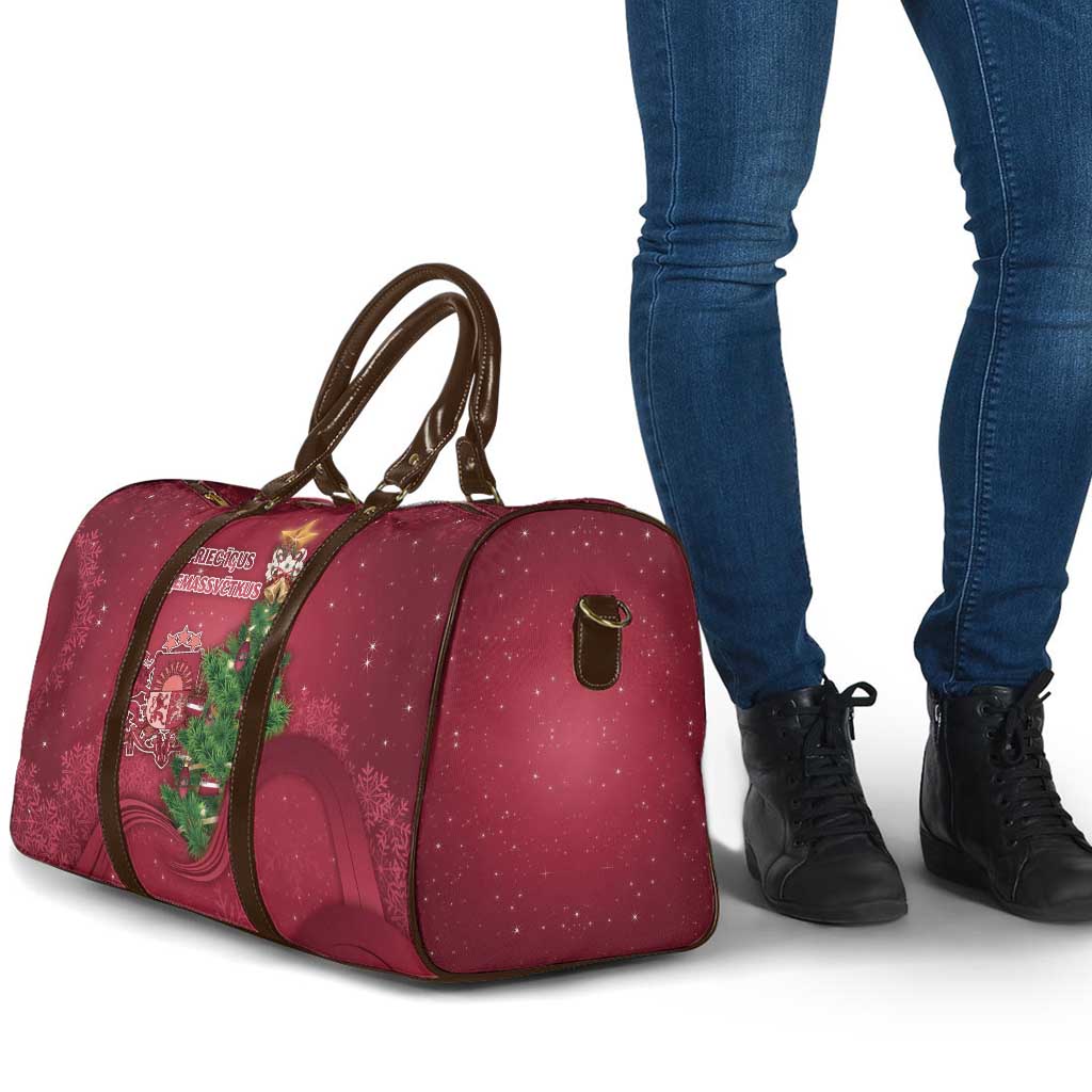 Latvia Christmas Travel Bag Xmas Tree Latvija - Wonder Print Shop