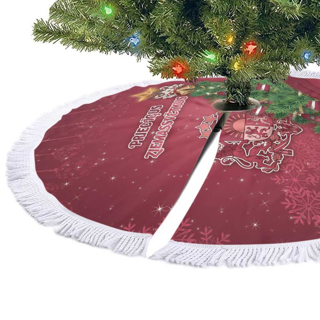 Latvia Christmas Tree Skirt Xmas Tree Latvija - Wonder Print Shop