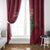 Latvia Christmas Window Curtain Xmas Tree Latvija - Wonder Print Shop