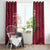 Latvia Christmas Window Curtain Xmas Tree Latvija - Wonder Print Shop