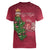 Latvia Christmas Women V-Neck T-Shirt Xmas Tree Latvija - Wonder Print Shop