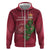 Latvia Christmas Zip Hoodie Xmas Tree Latvija - Wonder Print Shop