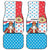Luxembourg Christmas Car Mats Kleeschen With Xmas Patterns - Wonder Print Shop