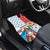 Luxembourg Christmas Car Mats Kleeschen With Xmas Patterns - Wonder Print Shop