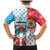 Luxembourg Christmas Family Matching Mermaid Dress and Hawaiian Shirt Kleeschen With Xmas Patterns - Wonder Print Shop