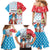 Luxembourg Christmas Family Matching Mermaid Dress and Hawaiian Shirt Kleeschen With Xmas Patterns - Wonder Print Shop