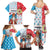 Luxembourg Christmas Family Matching Summer Maxi Dress and Hawaiian Shirt Kleeschen With Xmas Patterns - Wonder Print Shop