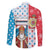 Luxembourg Christmas Family Matching Summer Maxi Dress and Hawaiian Shirt Kleeschen With Xmas Patterns - Wonder Print Shop