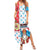 Luxembourg Christmas Family Matching Summer Maxi Dress and Hawaiian Shirt Kleeschen With Xmas Patterns - Wonder Print Shop