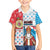 Luxembourg Christmas Family Matching Summer Maxi Dress and Hawaiian Shirt Kleeschen With Xmas Patterns - Wonder Print Shop