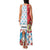 Luxembourg Christmas Family Matching Tank Maxi Dress and Hawaiian Shirt Kleeschen With Xmas Patterns - Wonder Print Shop