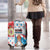 Luxembourg Christmas Luggage Cover Kleeschen With Xmas Patterns - Wonder Print Shop