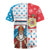 Luxembourg Christmas Rugby Jersey Kleeschen With Xmas Patterns - Wonder Print Shop