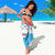 Luxembourg Christmas Sarong Kleeschen With Xmas Patterns - Wonder Print Shop