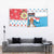 Luxembourg Christmas Tapestry Kleeschen With Xmas Patterns - Wonder Print Shop