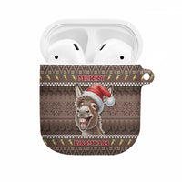 Donkey Christmas AirPods Case Merry Kiss My Ass - Wonder Print Shop