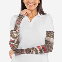 Donkey Christmas Arm Sleeves Merry Kiss My Ass - Wonder Print Shop