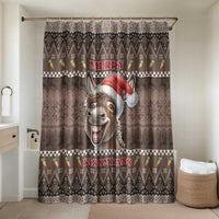 Donkey Christmas Bathroom Set Merry Kiss My Ass - Wonder Print Shop