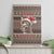 Donkey Christmas Canvas Wall Art Merry Kiss My Ass - Wonder Print Shop