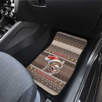 Donkey Christmas Car Mats Merry Kiss My Ass - Wonder Print Shop