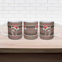 Donkey Christmas Ceramic Mug Merry Kiss My Ass - Wonder Print Shop