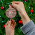 Donkey Christmas Ceramic Ornament Merry Kiss My Ass - Wonder Print Shop