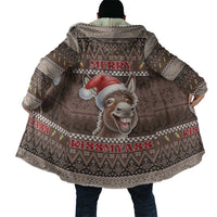 Donkey Christmas Cloak Merry Kiss My Ass - Wonder Print Shop