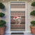 Donkey Christmas Door Cover Merry Kiss My Ass - Wonder Print Shop