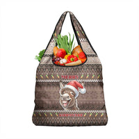 Donkey Christmas Grocery Bag Merry Kiss My Ass - Wonder Print Shop