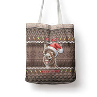 Donkey Christmas Tote Bag Merry Kiss My Ass - Wonder Print Shop