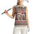 Donkey Christmas Women Sleeveless Polo Shirt Merry Kiss My Ass - Wonder Print Shop